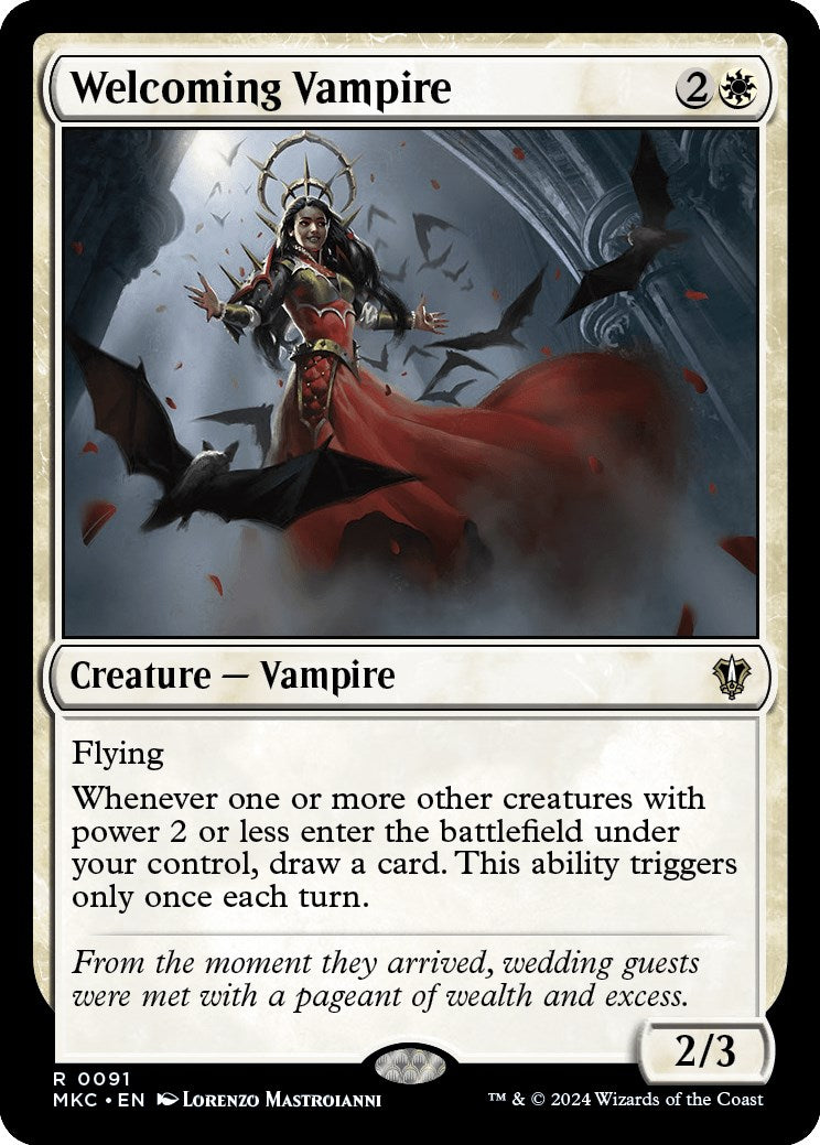 Welcoming Vampire [Murders at Karlov Manor Commander] - Destination Retro