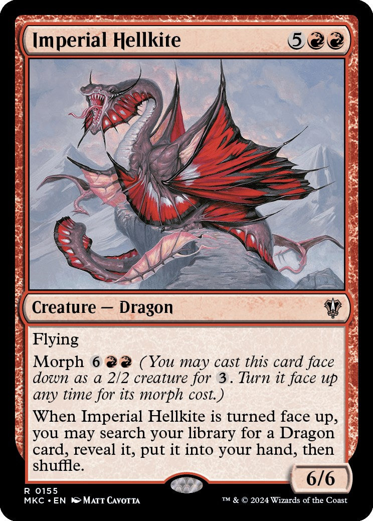 Imperial Hellkite [Murders at Karlov Manor Commander] - Destination Retro