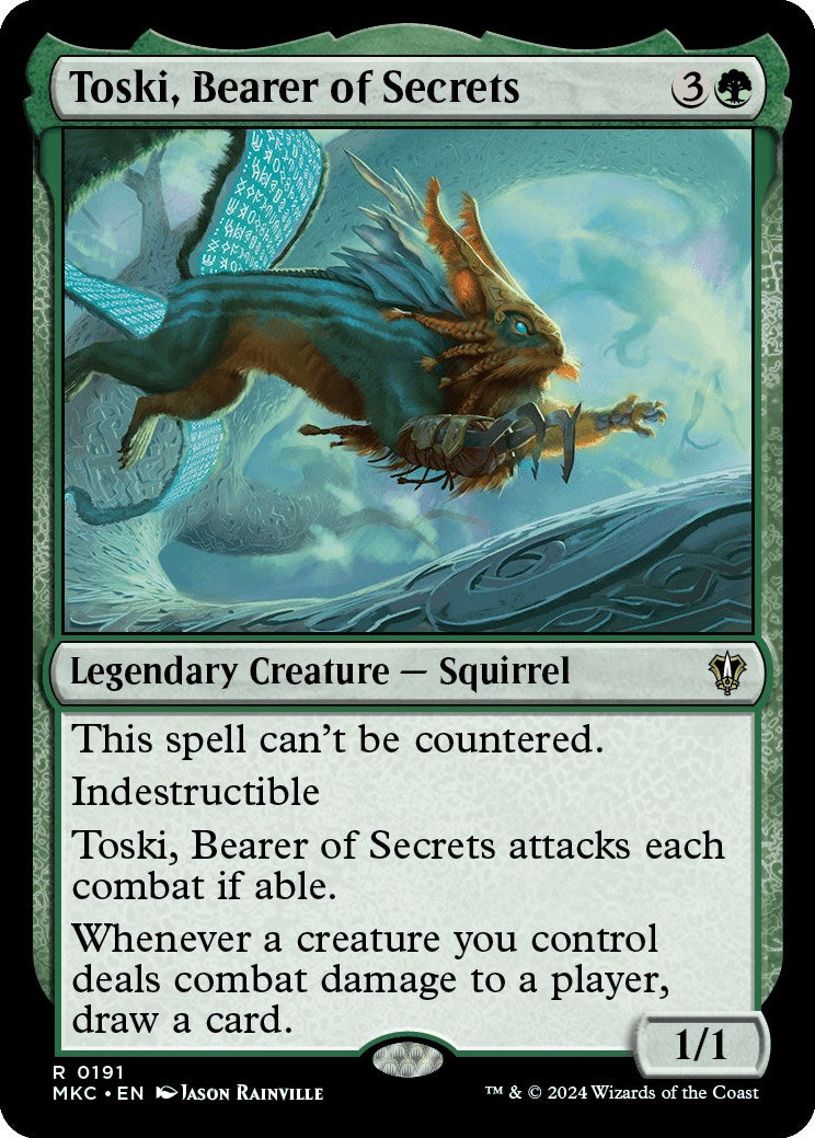 Toski, Bearer of Secrets [Murders at Karlov Manor Commander] - Destination Retro