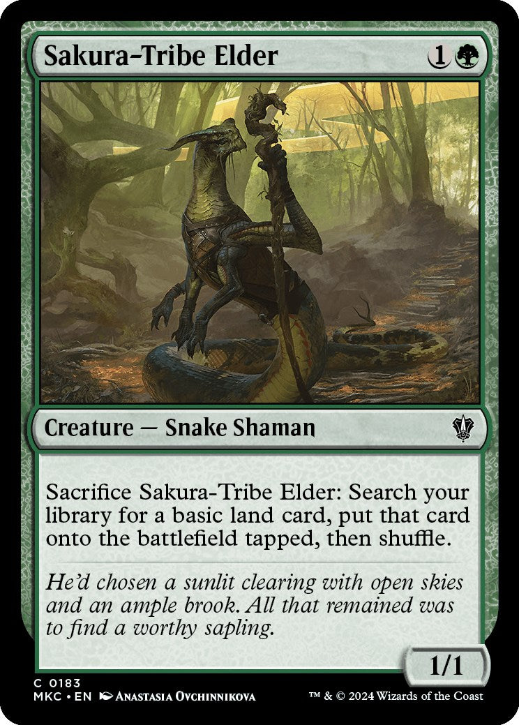 Sakura-Tribe Elder [Murders at Karlov Manor Commander] - Destination Retro