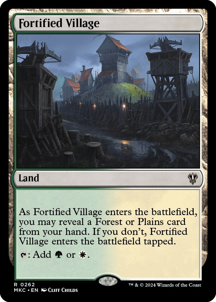 Fortified Village [Murders at Karlov Manor Commander] - Destination Retro
