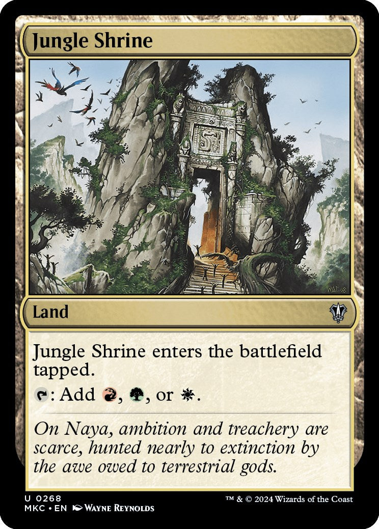 Jungle Shrine [Murders at Karlov Manor Commander] - Destination Retro
