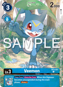 Veemon [BT2-021] (Digimon Illustration Competition Pack 2023) [Release Special Booster Promos] - Destination Retro