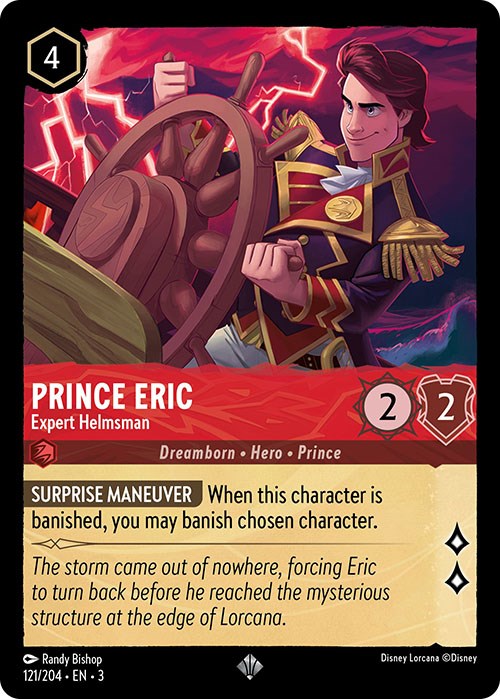 Prince Eric - Expert Helmsman (121/204) [Into the Inklands] - Destination Retro