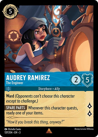 Audrey Ramirez - The Engineer (137/204) [Into the Inklands] - Destination Retro