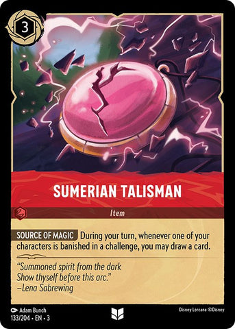 Sumerian Talisman (133/204) [Into the Inklands] - Destination Retro