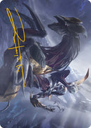 Ria Ivor, Bane of Bladehold Art Card (Gold-Stamped Signature) [Phyrexia: All Will Be One Art Series] - Destination Retro