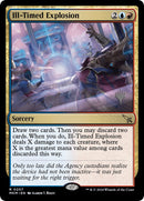 Ill-Timed Explosion (Promo Pack) [Murders at Karlov Manor Promos] - Destination Retro