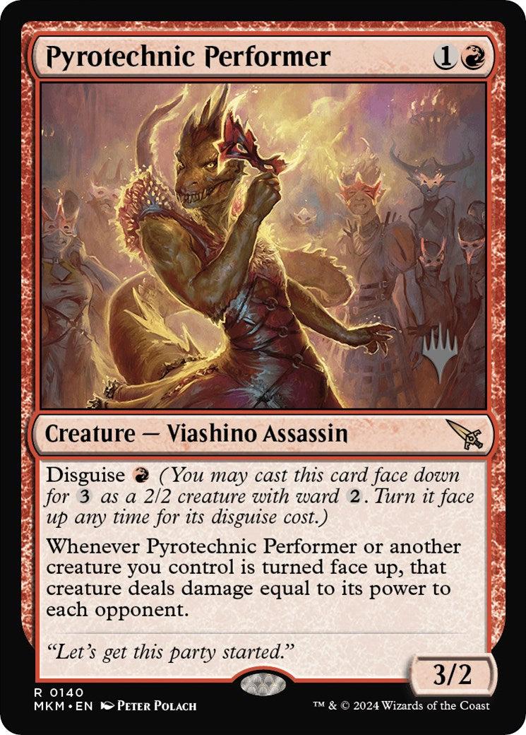 Pyrotechnic Performer (Promo Pack) [Murders at Karlov Manor Promos] - Destination Retro