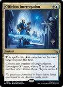 Officious Interrogation (Promo Pack) [Murders at Karlov Manor Promos] - Destination Retro