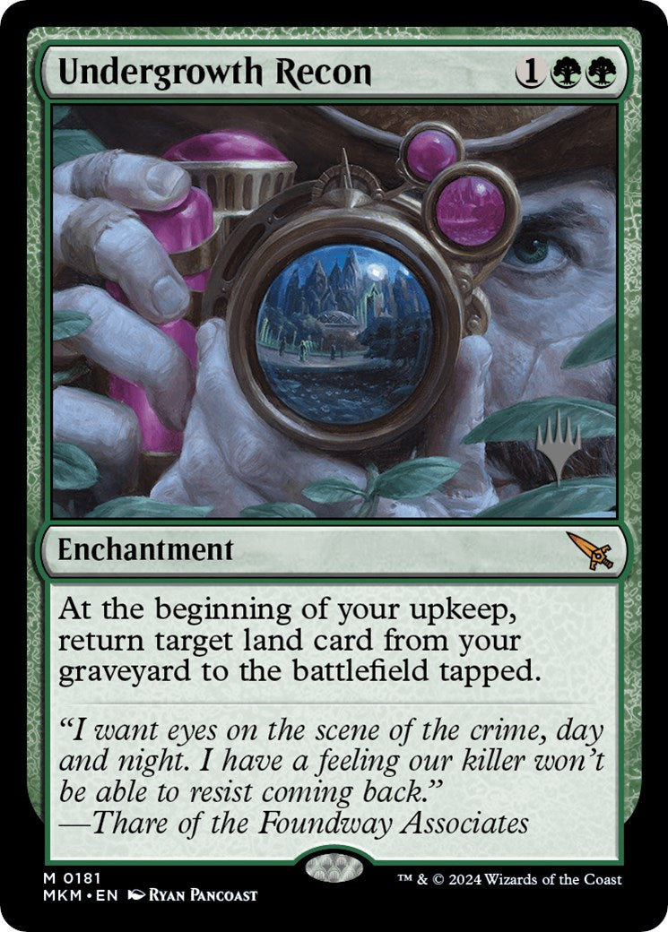Undergrowth Recon (Promo Pack) [Murders at Karlov Manor Promos] - Destination Retro