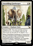 Unyielding Gatekeeper (Promo Pack) [Murders at Karlov Manor Promos] - Destination Retro