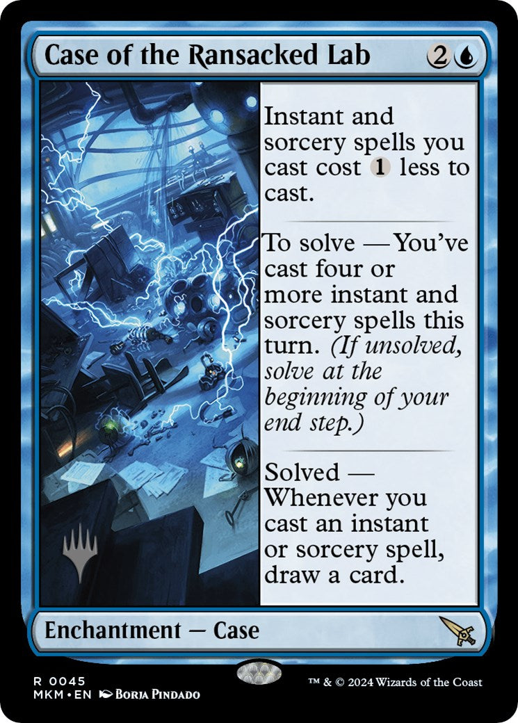 Case of the Ransacked Lab (Promo Pack) [Murders at Karlov Manor Promos] - Destination Retro
