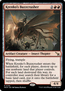 Krenko's Buzzcrusher (Promo Pack) [Murders at Karlov Manor Promos] - Destination Retro