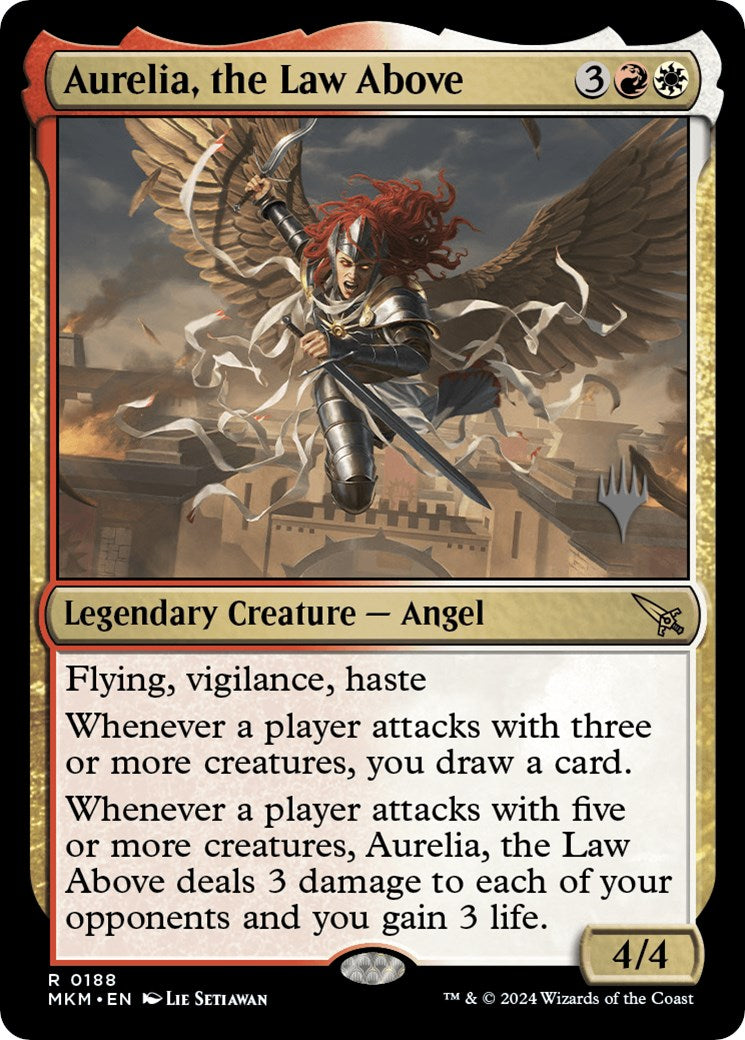 Aurelia, the Law Above (Promo Pack) [Murders at Karlov Manor Promos] - Destination Retro