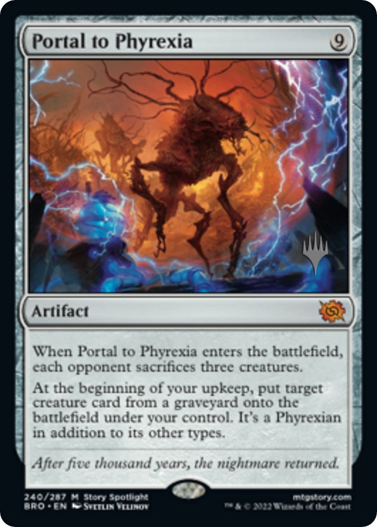 Portal to Phyrexia (Promo Pack) [The Brothers' War Promos] - Destination Retro