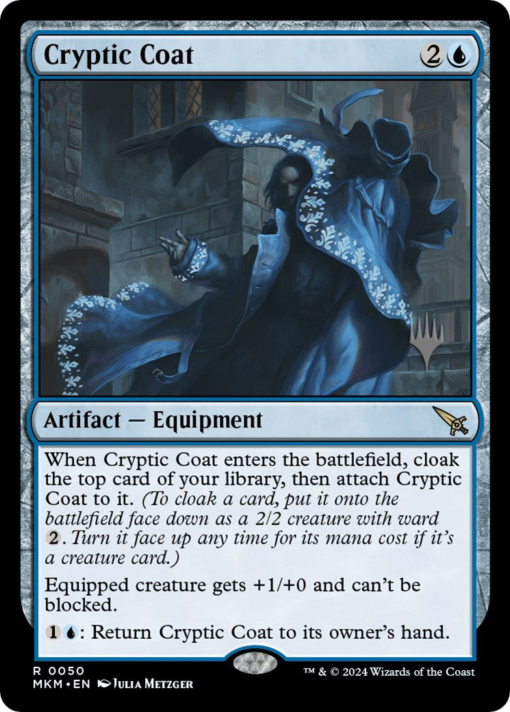 Cryptic Coat (Promo Pack) [Murders at Karlov Manor Promos] - Destination Retro