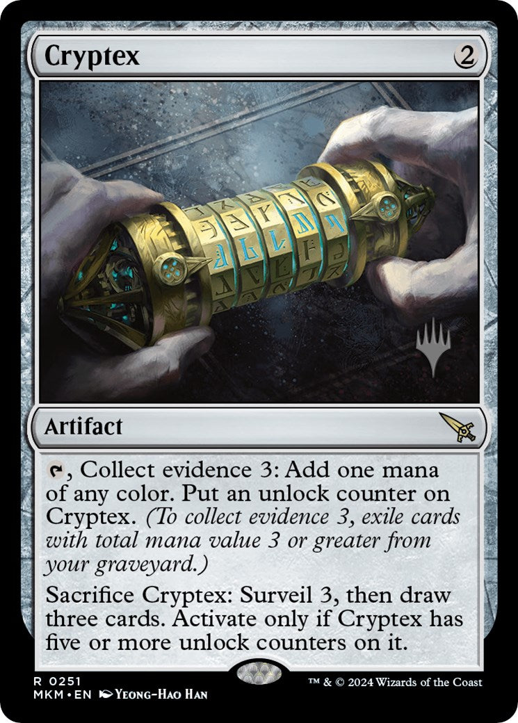 Cryptex (Promo Pack) [Murders at Karlov Manor Promos] - Destination Retro