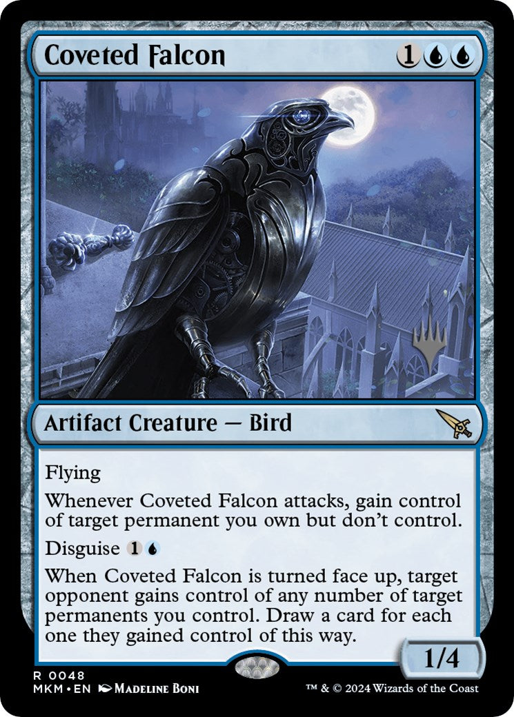 Coveted Falcon (Promo Pack) [Murders at Karlov Manor Promos] - Destination Retro