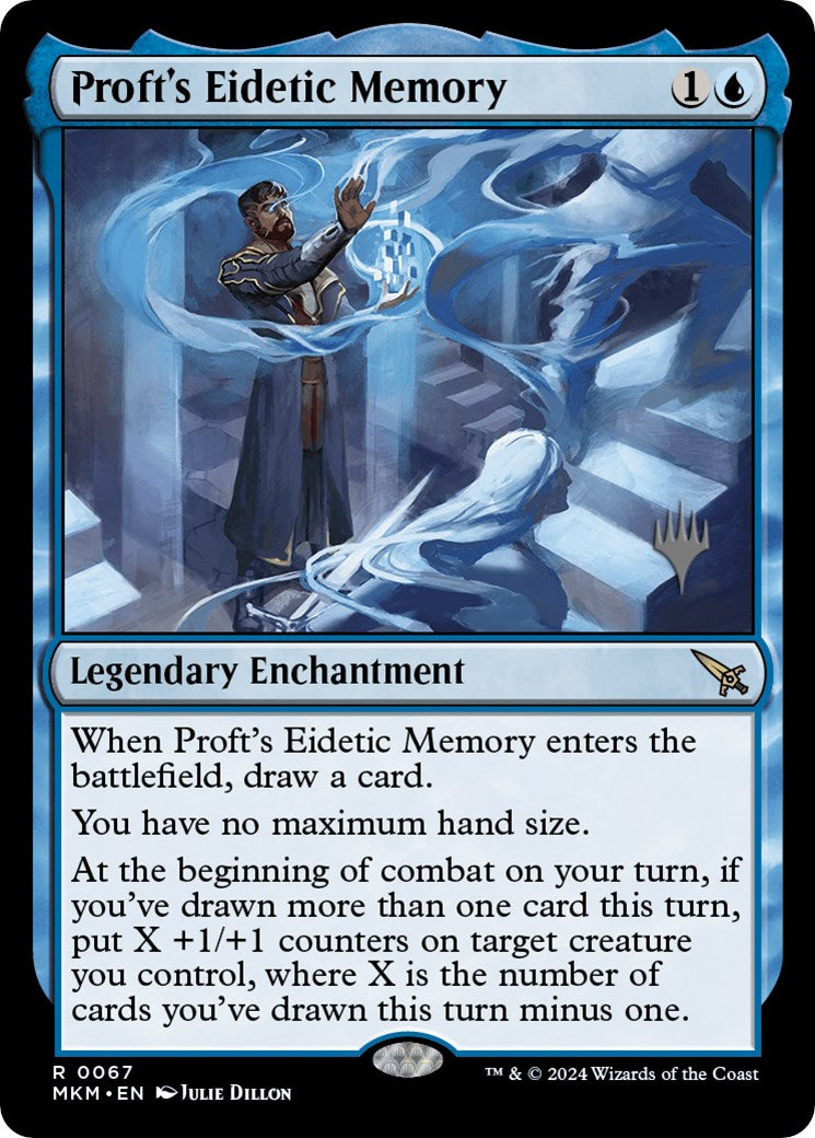 Proft's Eidetic Memory (Promo Pack) [Murders at Karlov Manor Promos] - Destination Retro