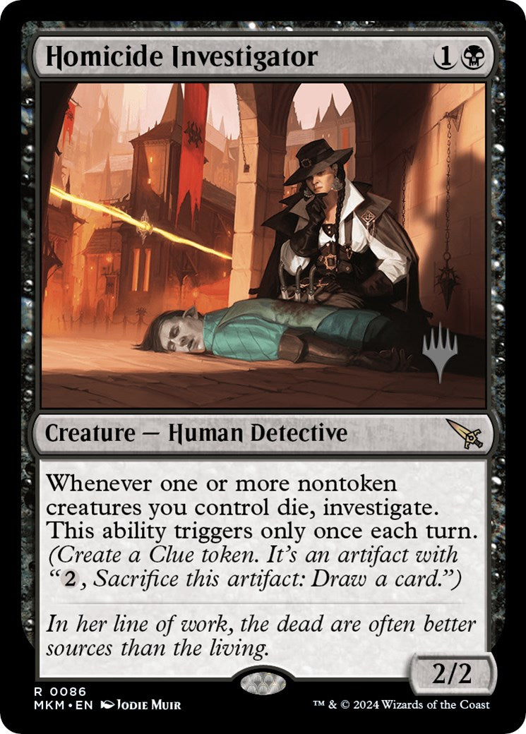Homicide Investigator (Promo Pack) [Murders at Karlov Manor Promos] - Destination Retro