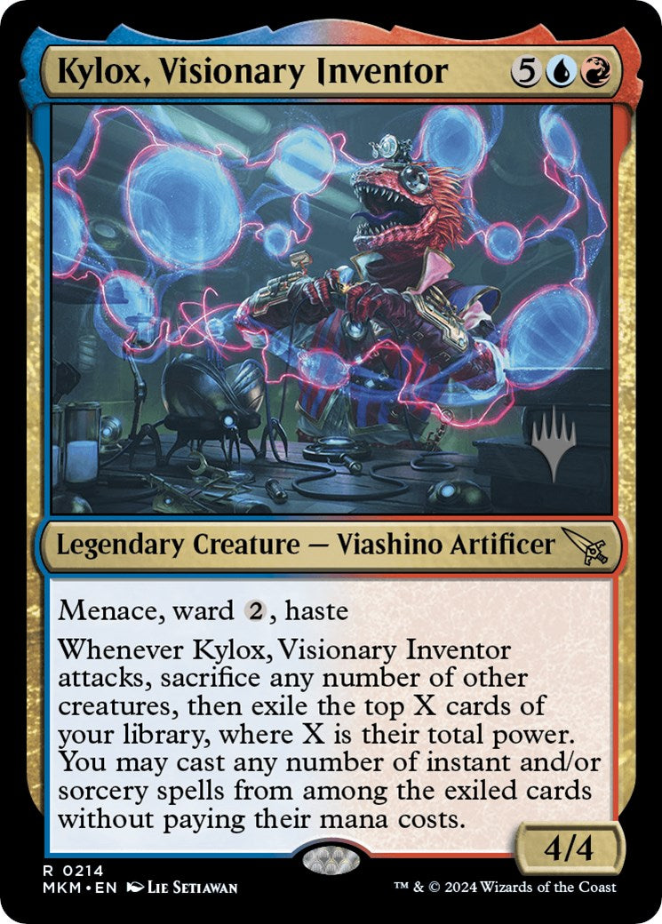 Kylox, Visionary Inventor (Promo Pack) [Murders at Karlov Manor Promos] - Destination Retro