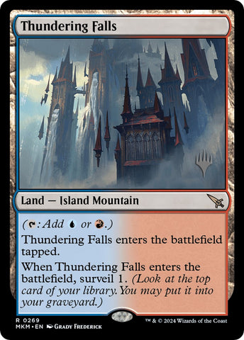 Thundering Falls (Promo Pack) [Murders at Karlov Manor Promos] - Destination Retro
