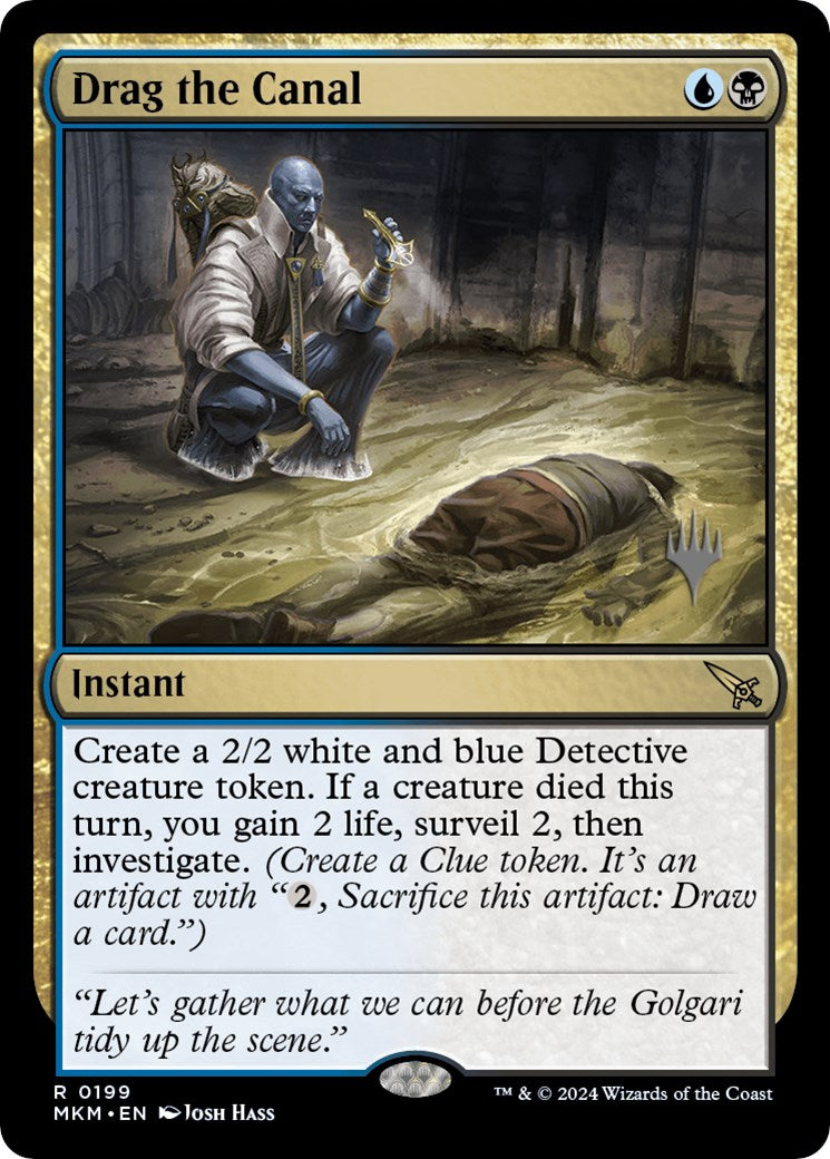 Drag the Canal (Promo Pack) [Murders at Karlov Manor Promos] - Destination Retro