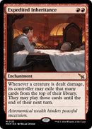 Expedited Inheritance (Promo Pack) [Murders at Karlov Manor Promos] - Destination Retro