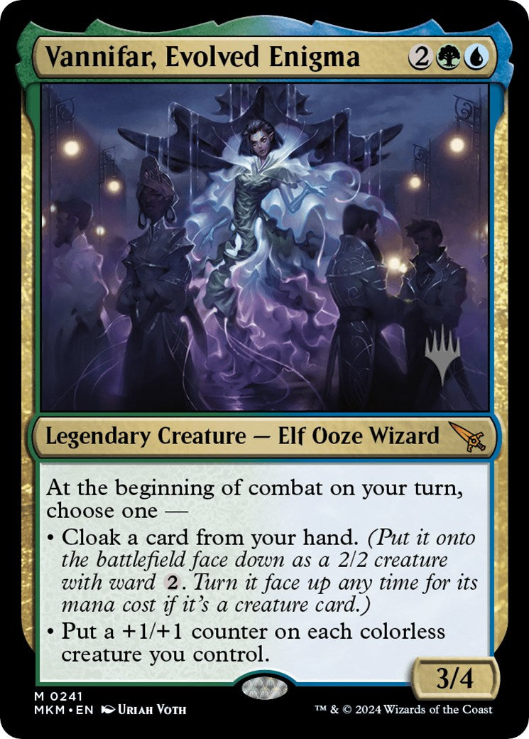 Vannifar, Evolved Enigma (Promo Pack) [Murders at Karlov Manor Promos] - Destination Retro