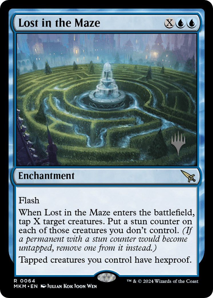 Lost in the Maze (Promo Pack) [Murders at Karlov Manor Promos] - Destination Retro