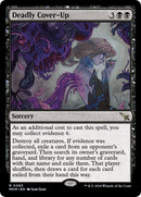 Deadly Cover-Up (Promo Pack) [Murders at Karlov Manor Promos] - Destination Retro