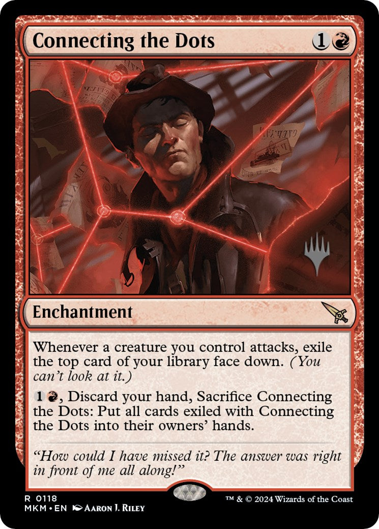 Connecting the Dots (Promo Pack) [Murders at Karlov Manor Promos] - Destination Retro