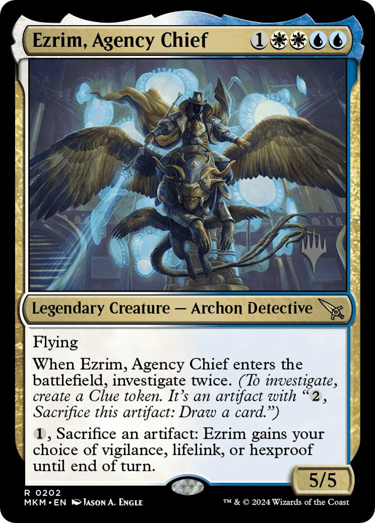 Ezrim, Agency Chief (Promo Pack) [Murders at Karlov Manor Promos] - Destination Retro