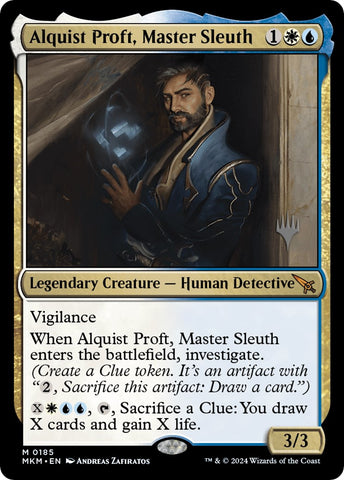Alquist Proft, Master Sleuth (Promo Pack) [Murders at Karlov Manor Promos] - Destination Retro