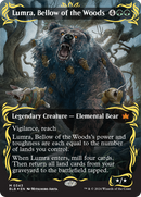 Lumra, Bellow of the Woods (Borderless) (Raised Foil) [Bloomburrow] - Destination Retro
