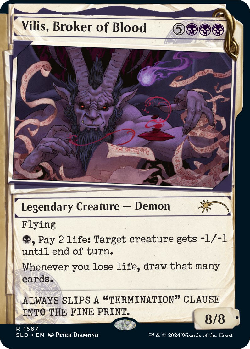 Vilis, Broker of Blood [Secret Lair Drop Series] - Destination Retro