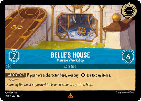 Belle's House - Maurice's Workshop (168/204) [Into the Inklands] - Destination Retro