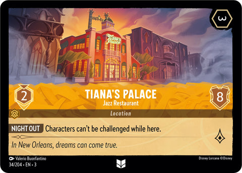 Tiana's Palace - Jazz Restaurant (34/204) [Into the Inklands] - Destination Retro