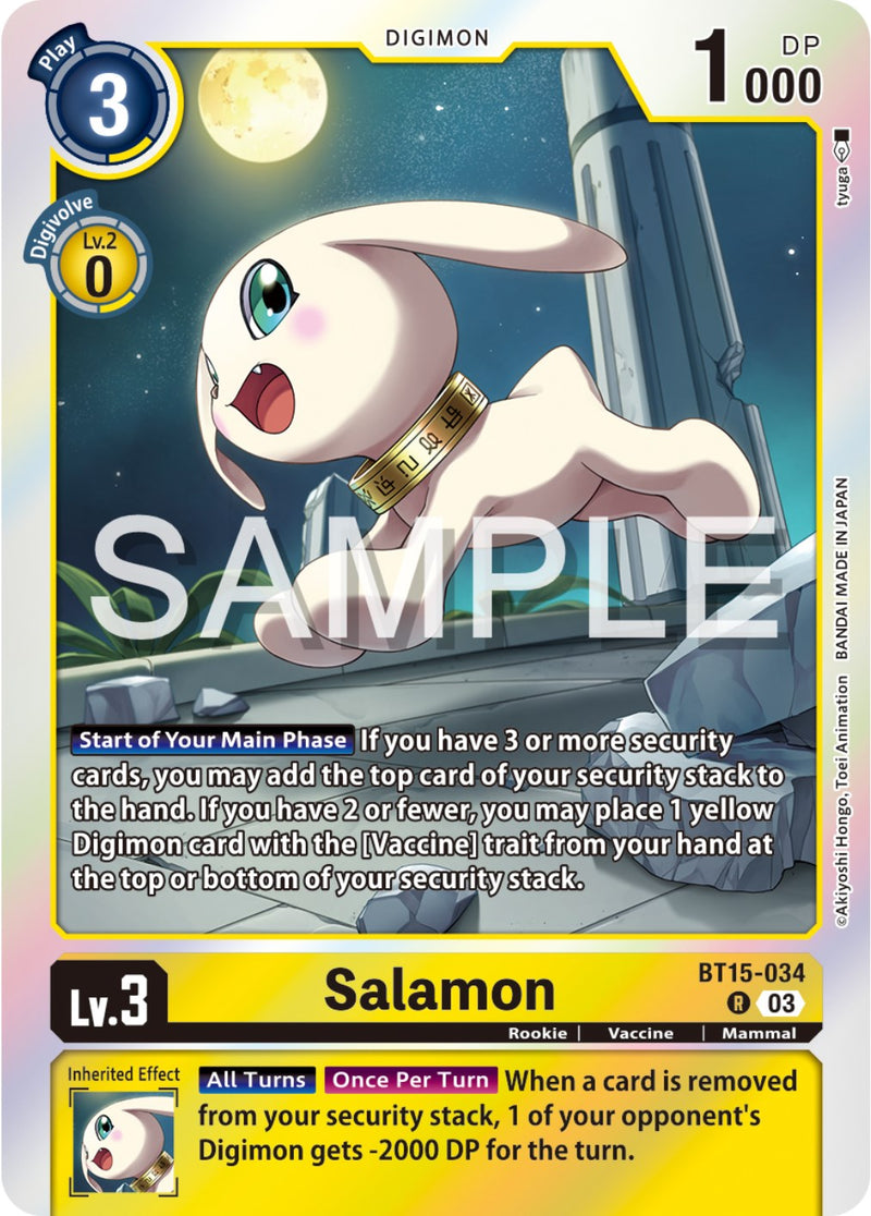 Salamon [BT15-034] [Exceed Apocalypse] - Destination Retro