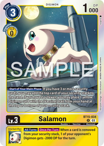 Salamon [BT15-034] [Exceed Apocalypse] - Destination Retro
