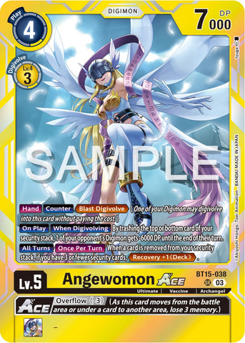 Angewomon Ace [BT15-038] [Exceed Apocalypse] - Destination Retro