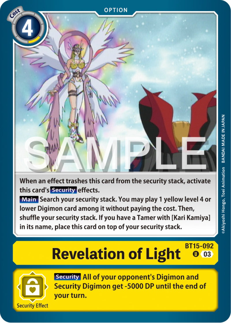 Revelation of Light [BT15-092] [Exceed Apocalypse] - Destination Retro