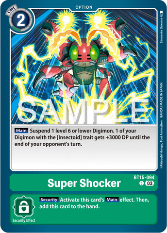 Super Shocker [BT15-094] [Exceed Apocalypse] - Destination Retro