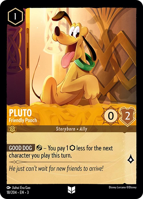 Pluto - Friendly Pooch (18/204) [Into the Inklands] - Destination Retro