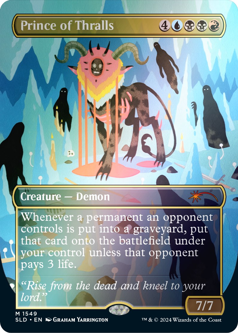 Prince of Thralls (Rainbow Foil) [Secret Lair Drop Series] - Destination Retro