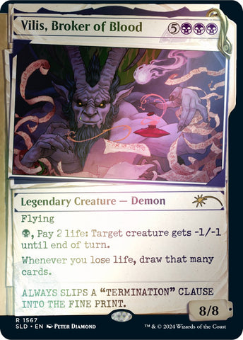 Vilis, Broker of Blood (Rainbow Foil) [Secret Lair Drop Series] - Destination Retro