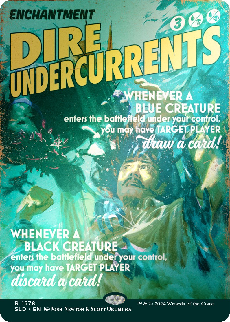 Dire Undercurrents (Rainbow Foil) [Secret Lair Drop Series] - Destination Retro