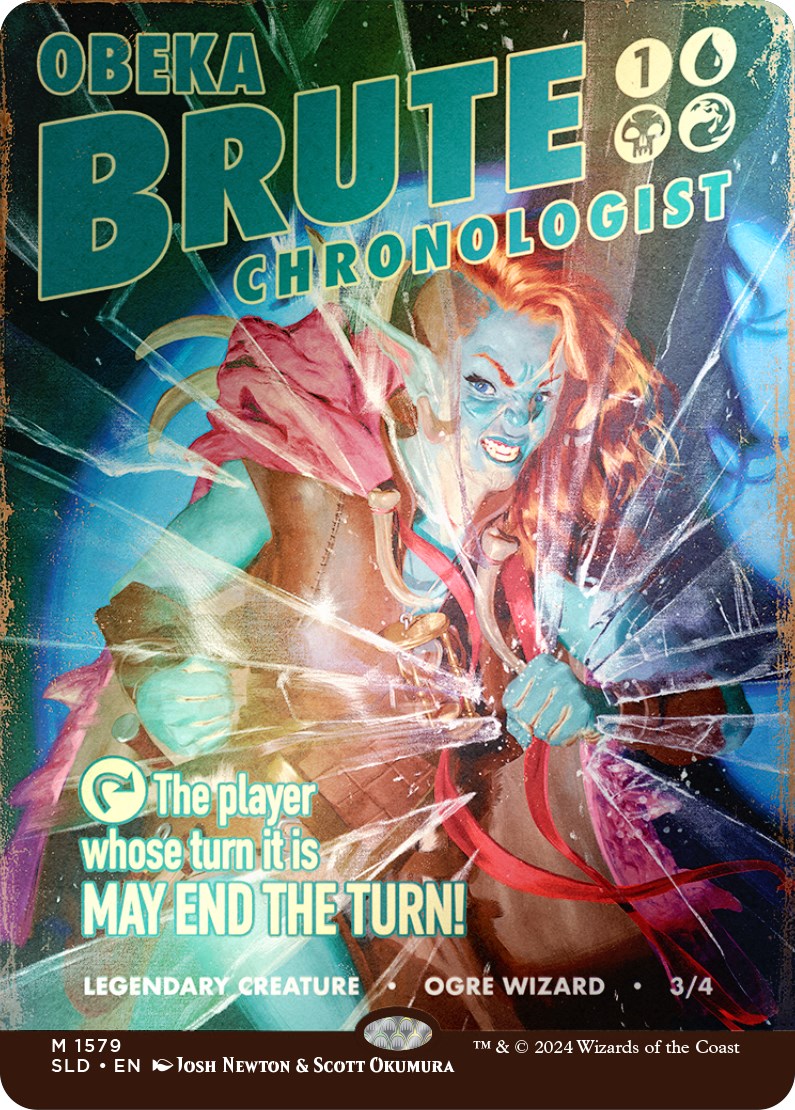 Obeka, Brute Chronologist (Rainbow Foil) [Secret Lair Drop Series] - Destination Retro