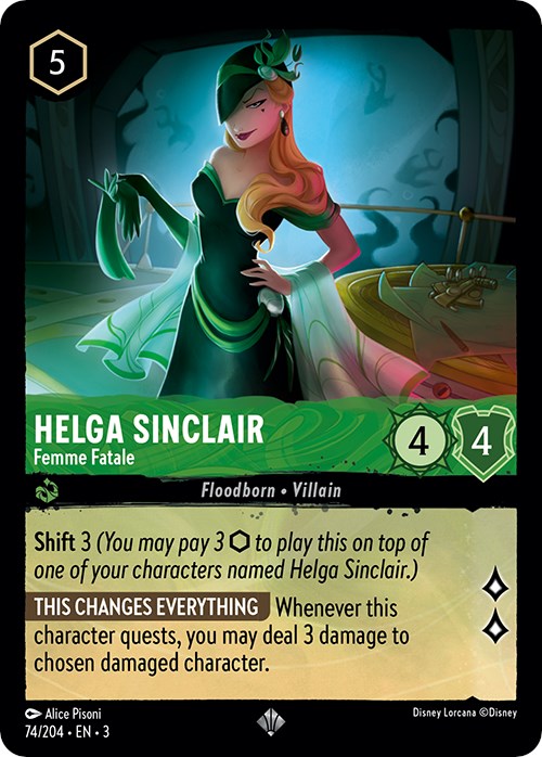 Helga Sinclair - Femme Fatale (74/204) [Into the Inklands] - Destination Retro